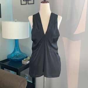 Cami NYC Silk blouse tank top style top sz sm The Billie